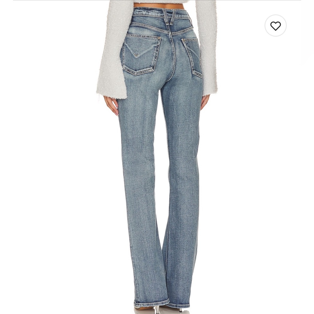 Hudson Faye Ultra High Rise Flare Jeans